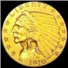 Image 1 : 1910 $2.50 Gold Quarter Eagle CLOSELY UNCIRCULATED