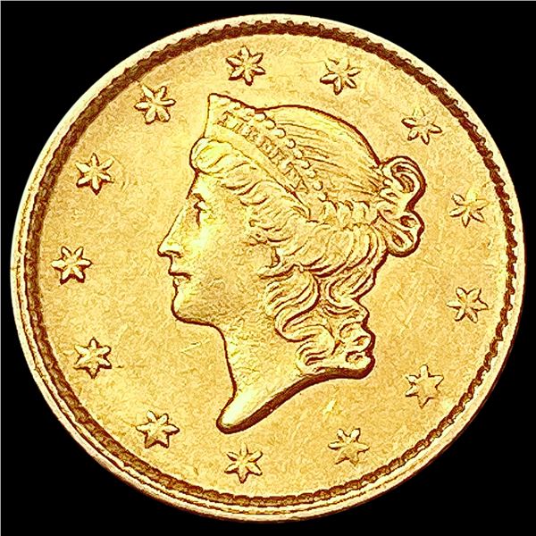 1853 Rare Gold Dollar UNCIRCULATED