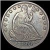 Image 1 : 1854 ARR Seated Liberty Half Dollar CLOSELY UNCIRCULATED