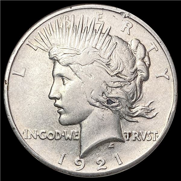 1921 Silver Peace Dollar CLOSELY UNCIRCULATED