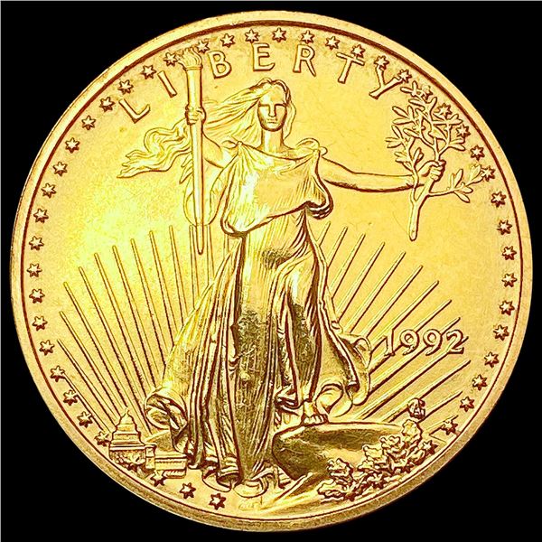 1992 1/4oz Gold $10 Eagle SUPERB GEM BU