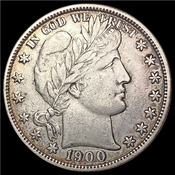 1900 Barber Half Dollar CLOSELY UNCIRCULATED