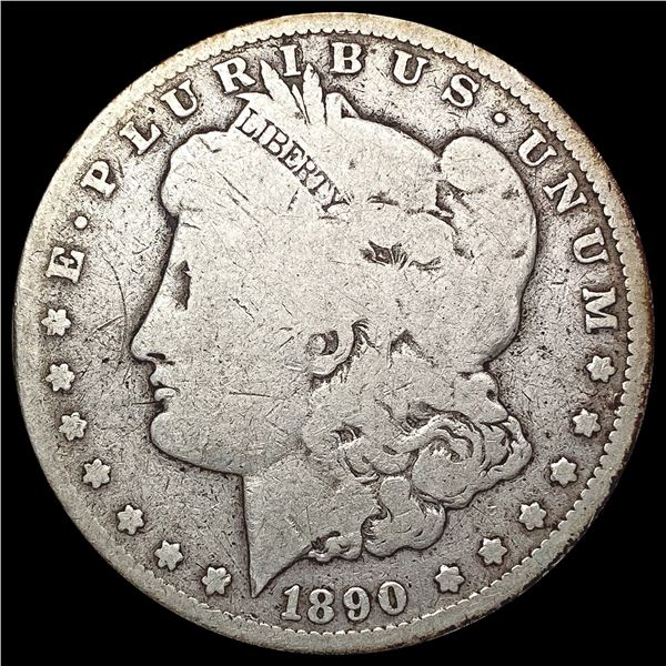 1890-CC Morgan Silver Dollar NICELY CIRCULATED