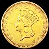 Image 1 : 1857 Rare Gold Dollar CLOSELY UNCIRCULATED