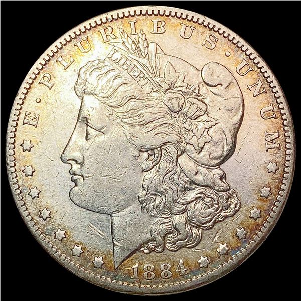 1884-S Morgan Silver Dollar NEARLY UNCIRCULATED