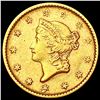 Image 1 : 1852 Rare Gold Dollar CLOSELY UNCIRCULATED