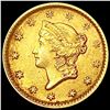 Image 1 : 1853 Rare Gold Dollar CLOSELY UNCIRCULATED
