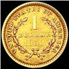 Image 2 : 1853 Rare Gold Dollar CLOSELY UNCIRCULATED