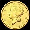 Image 1 : 1851 Rare Gold Dollar CLOSELY UNCIRCULATED