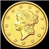Image 1 : 1851 Rare Gold Dollar CLOSELY UNCIRCULATED