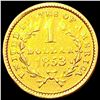 Image 2 : 1853 Rare Gold Dollar CLOSELY UNCIRCULATED