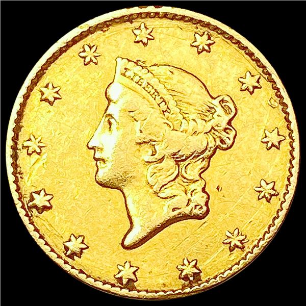 1849 Rare Gold Dollar LIGHTLY CIRCULATED