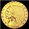 Image 1 : 1928 $2.50 Gold Quarter Eagle CLOSELY UNCIRCULATED
