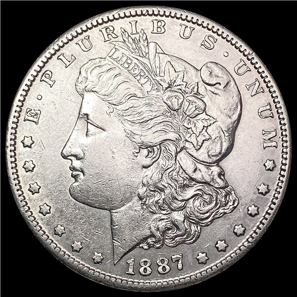 1887-S Morgan Silver Dollar CLOSELY UNCIRCULATED