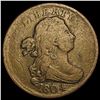 Image 1 : 1804 Draped Bust Half Cent NICELY CIRCULATED