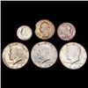 Image 1 : [6]1937-1964 Varied U.S. Coins [10-50C] HIGH GRADE