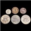 Image 2 : [6]1937-1964 Varied U.S. Coins [10-50C] HIGH GRADE