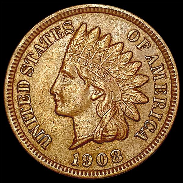 1908-S Indian Head Cent NEARLY UNCIRCULATED