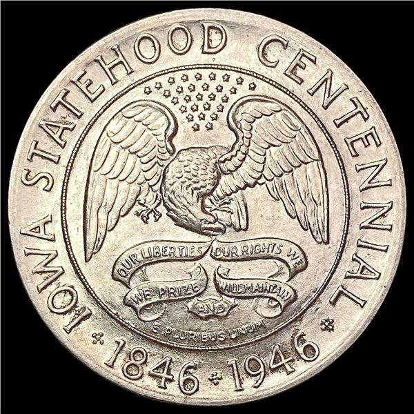 1946 Iowa Half Dollar CHOICE BU