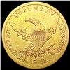 Image 2 : 1838 $5 Gold Half Eagle NICELY CIRCULATED