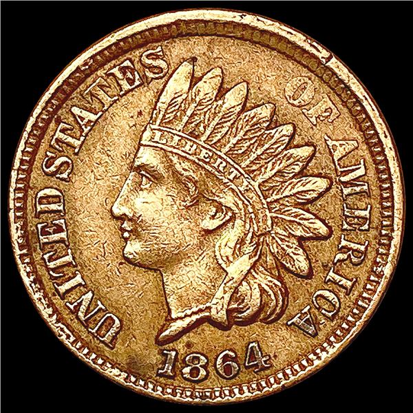 1864 Indian Head Cent CLOSELY UNCIRCULATED