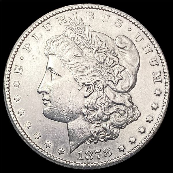 1878-CC Morgan Silver Dollar CLOSELY UNCIRCULATED