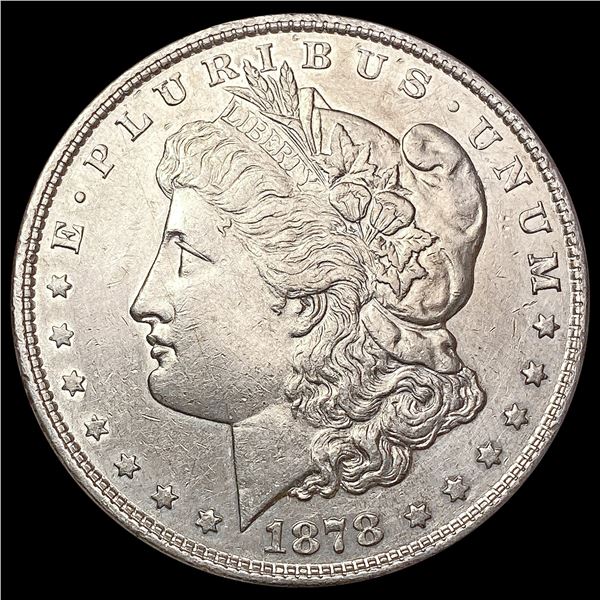 1878 8TF Morgan Silver Dollar CHOICE AU