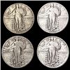Image 1 : [4]1927-1930 Standing Liberty Quarter HIGH GRADE