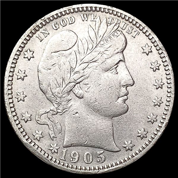 1905-S Barber Quarter CLOSELY UNCIRCULATED