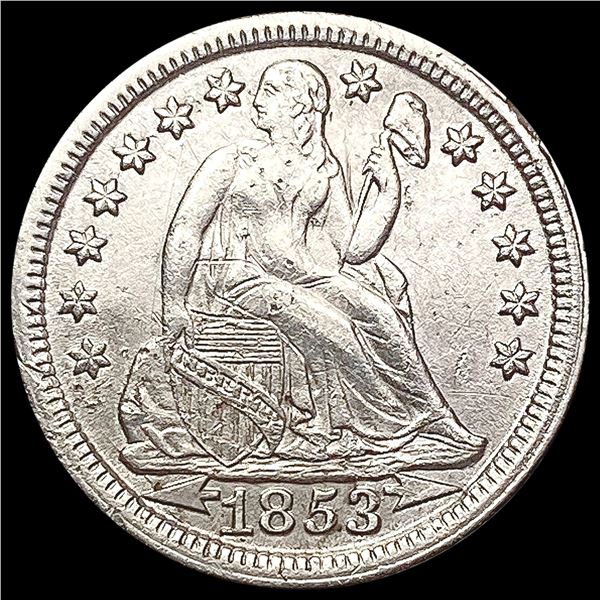 1853 Seated Liberty Dime CLOSELY UNCIRCULATED