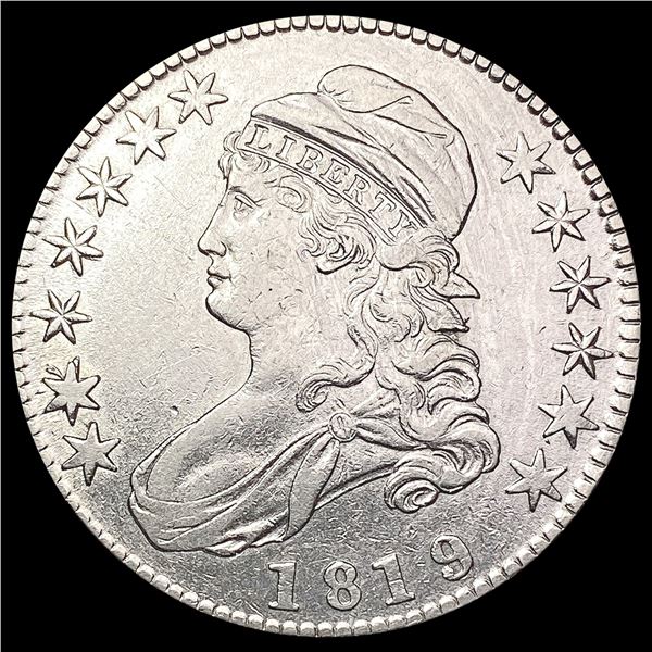 1819 Capped Bust Half Dollar CHOICE AU