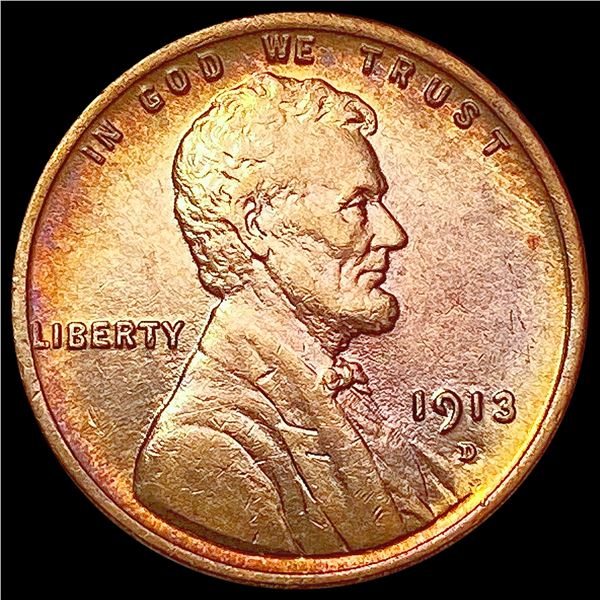 1913-D RB Wheat Cent UNCIRCULATED