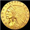 Image 1 : 1911 $2.50 Gold Quarter Eagle UNCIRCULATED