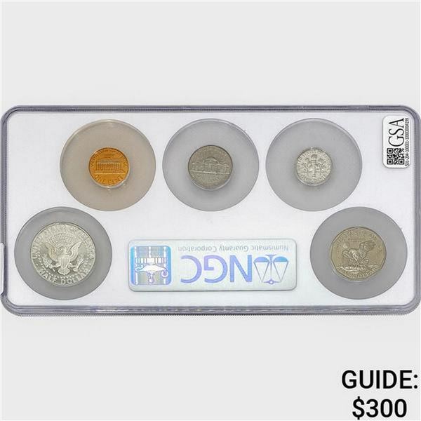 1999 Silver Proof Set [5 Coins] NGC PF69 Ultra Cameo