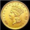 Image 1 : 1859 Rare Gold Dollar UNCIRCULATED