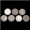 Image 2 : [7] 1845-1919-D Varied Silver Dimes HIGH GRADE
