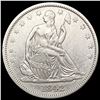 Image 1 : 1842 Seated Liberty Half Dollar CLOSELY UNCIRCULATED