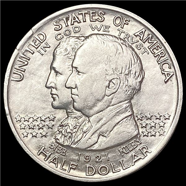 1921 Alabama Half Dollar CLOSELY UNCIRCULATED