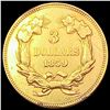 Image 2 : 1859 $3 Gold Piece CLOSELY UNCIRCULATED
