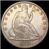 Image 1 : 1871 Seated Liberty Half Dollar CLOSELY UNCIRCULATED