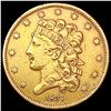Image 1 : 1837 $5 Gold Half Eagle CLOSELY UNCIRCULATED