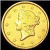 Image 1 : 1851 Rare Gold Dollar CLOSELY UNCIRCULATED
