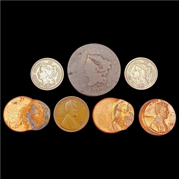 [7] 1817-1912-S Various Coinage Lot HIGH GRADE