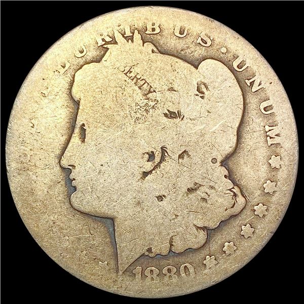 1880-CC Morgan Silver Dollar NICELY CIRCULATED