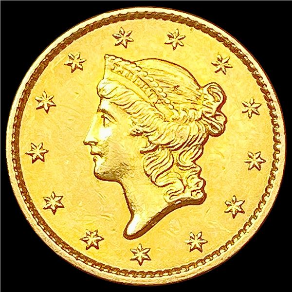 1852 Rare Gold Dollar UNCIRCULATED