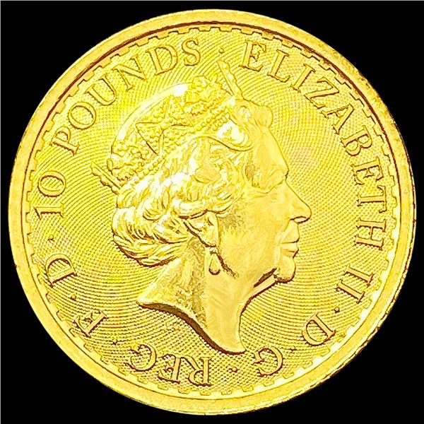 2021 1/10oz Gold Â£10 Britannia GEM PROOF