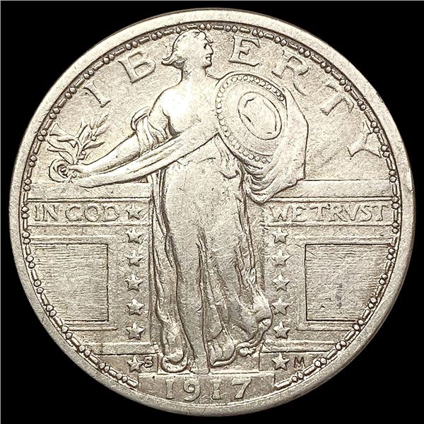 1917-S Standing Liberty Quarter CLOSELY UNCIRCULATED