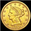 Image 1 : 1854-O $2.50 Gold Quarter Eagle CLOSELY UNCIRCULATED