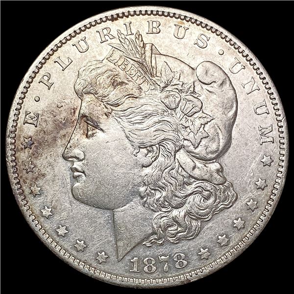 1878-CC Morgan Silver Dollar CLOSELY UNCIRCULATED