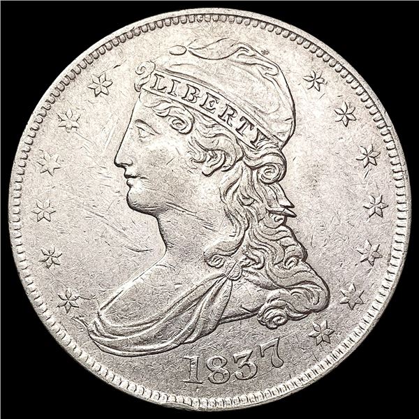 1837 Capped Bust Half Dollar CLOSELY UNCIRCULATED